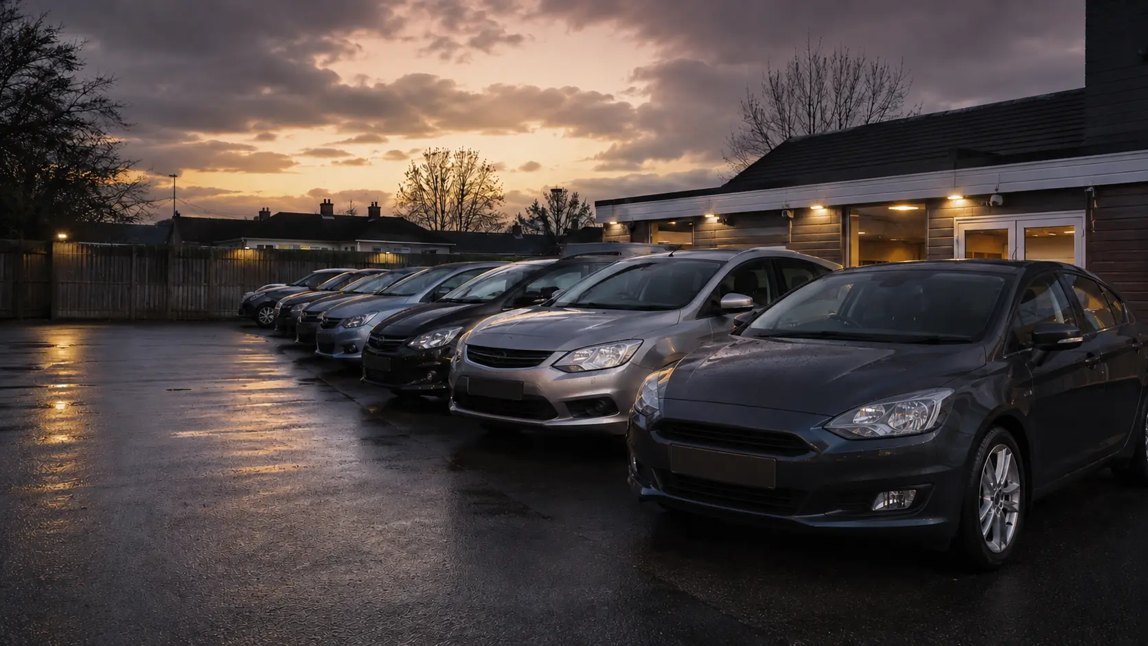 A neat selection of polished everyday used cars